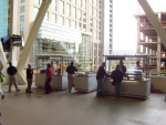 The walkways are huge
